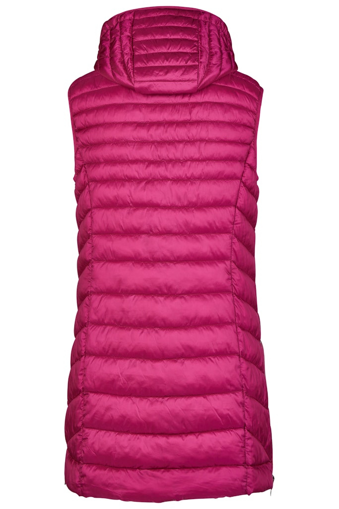 Quilted Gilet - Wild Berry