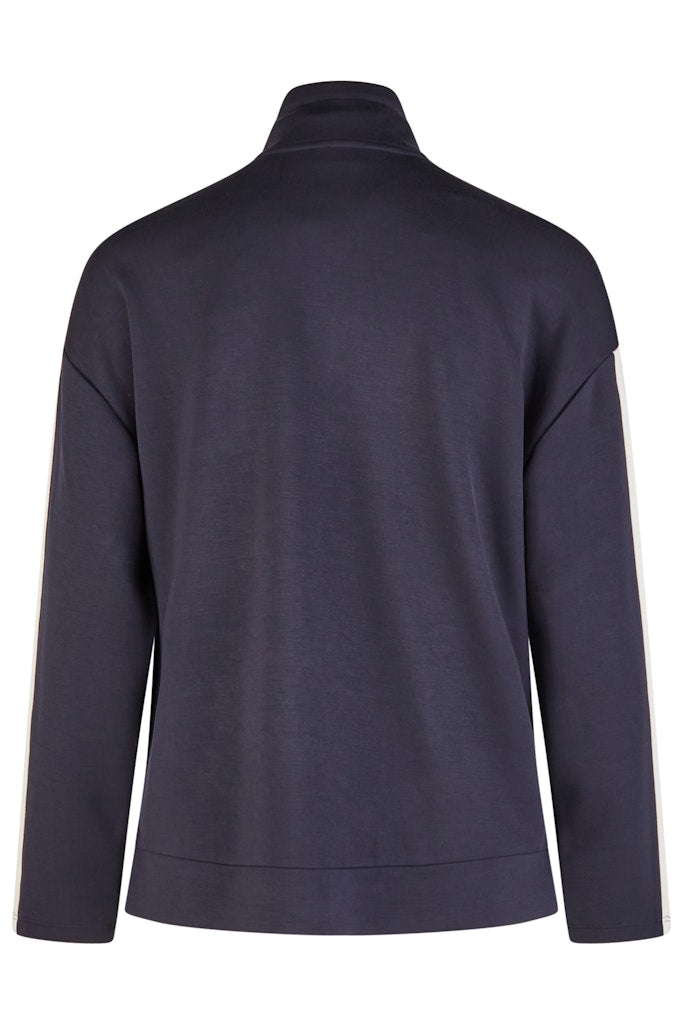 Zipped Sweatshirt - Navy