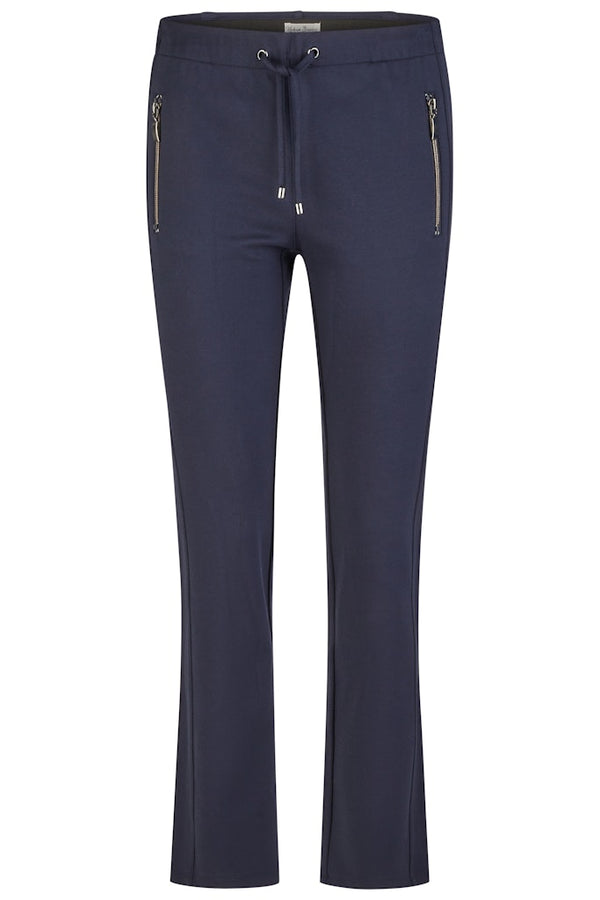 Zip Pocket Trouser - Navy