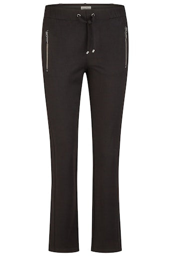 Zip Pocket Trouser - Black