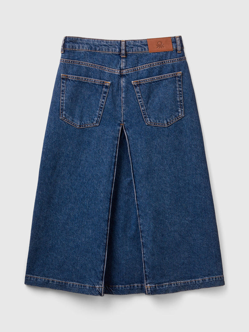 Be Sailor Denim Skirt - Denim