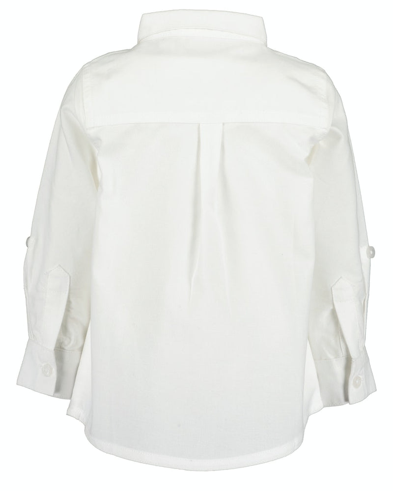 Chest Pocket Shirt - White