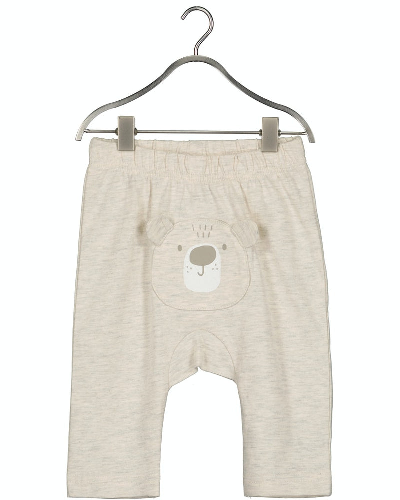 2 Piece Bear Print - Off White