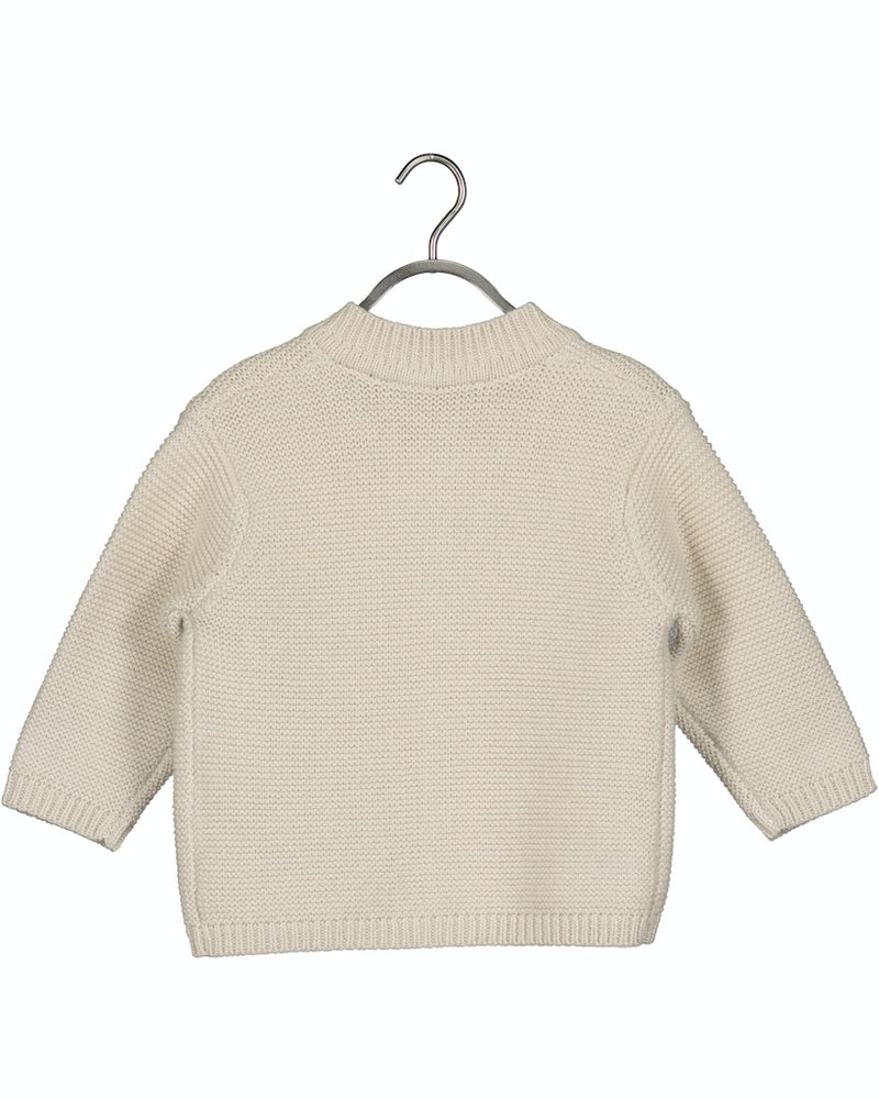 Button Cardigan - Beige/cream