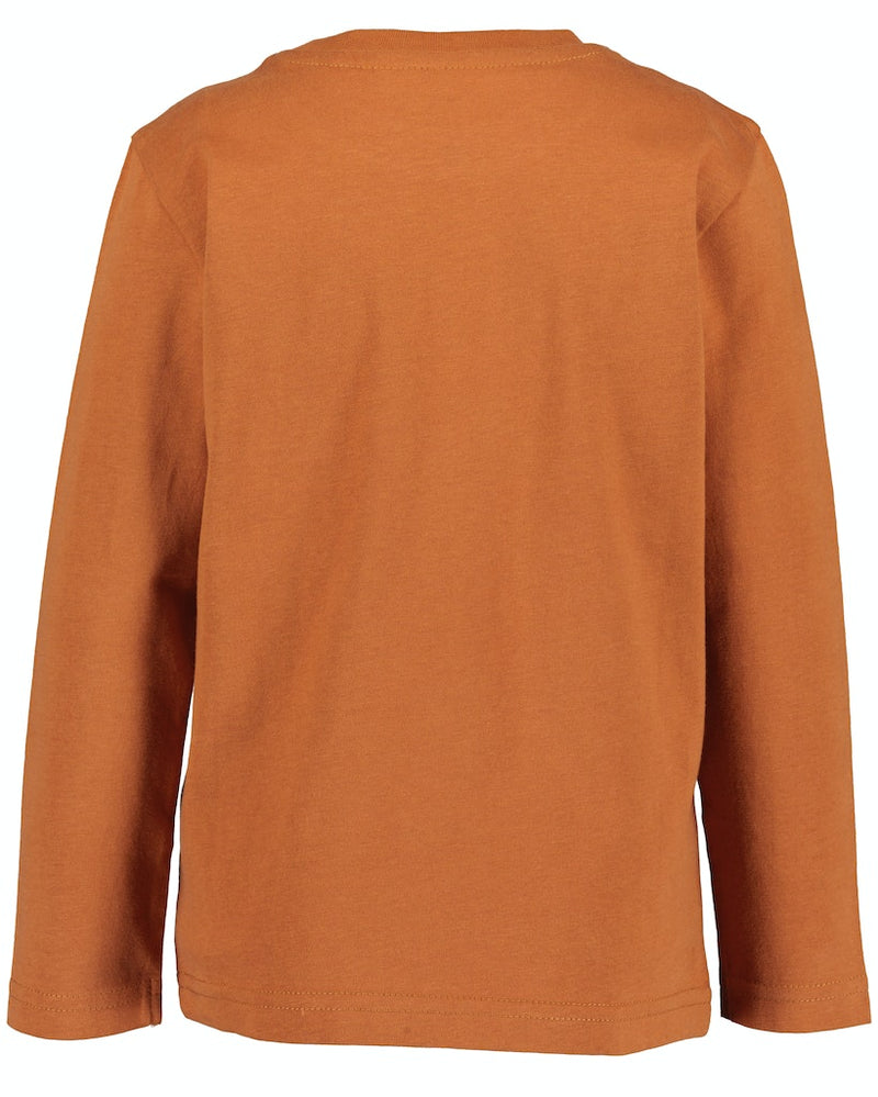 Dinosaur Long Sleeve T-Shirt - Copper