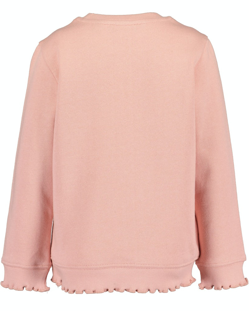 Chest Pocket Sweatshirt - Rose