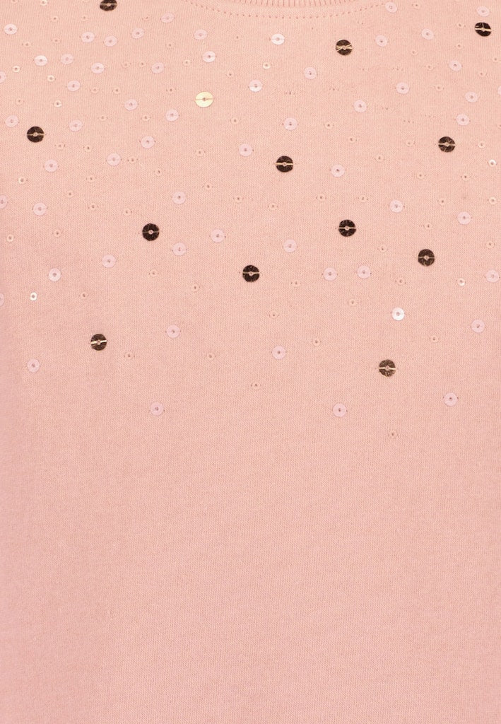 Sequin Detail Dress - Rose