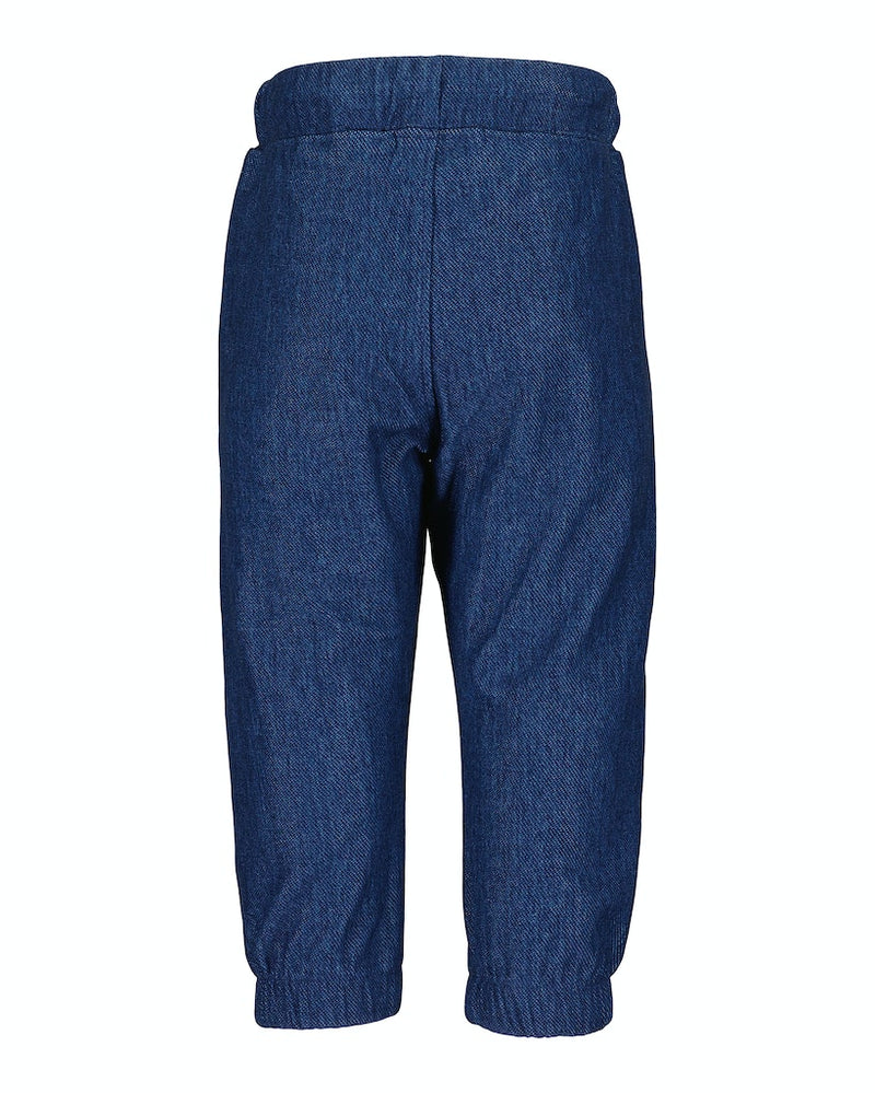 Drawstring Denims - Dark Blue