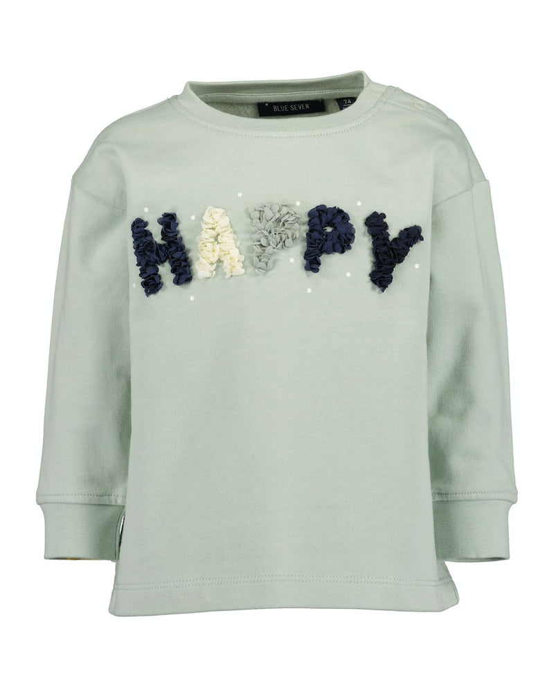 Happy Sweatshirt - Glacier