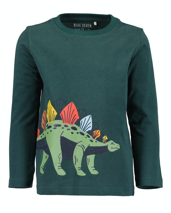 Dinosaur Long Sleeve T-Shirt - Fir