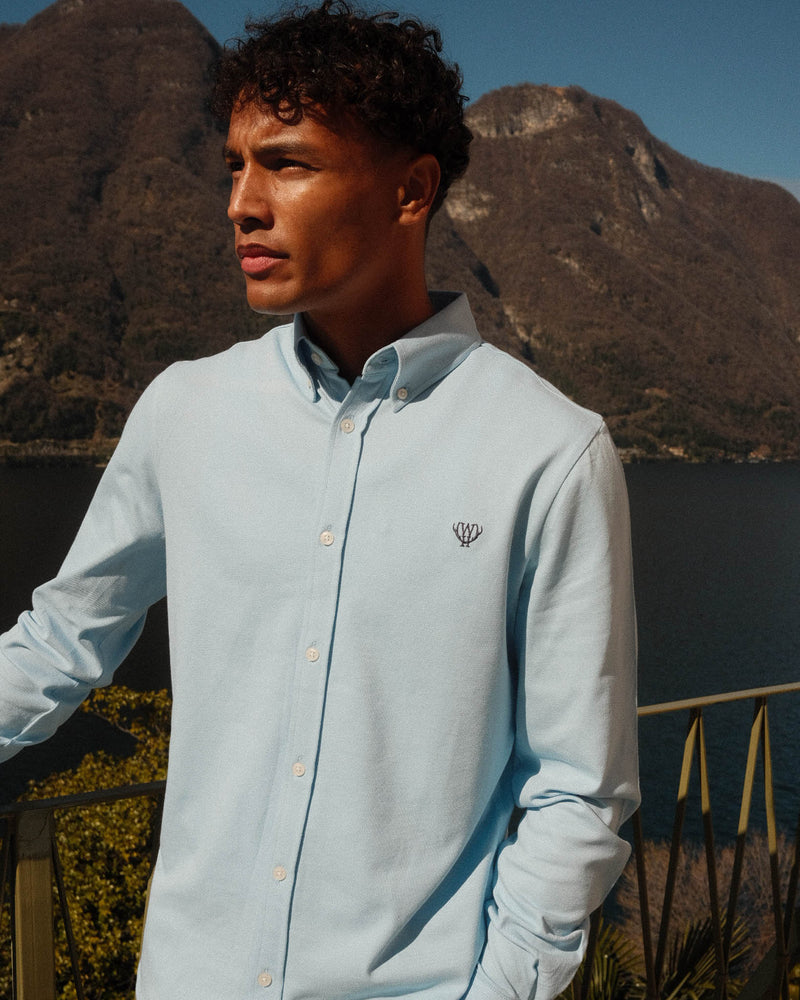 Pique Shirt - Light Blue