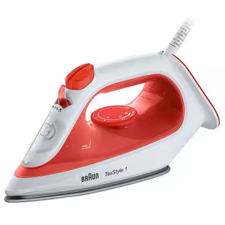 TexStyle 1 Steam Iron - Red