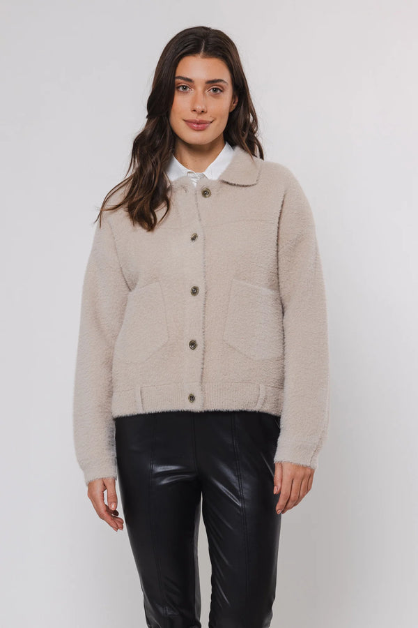 Boxy Jacket - Stone