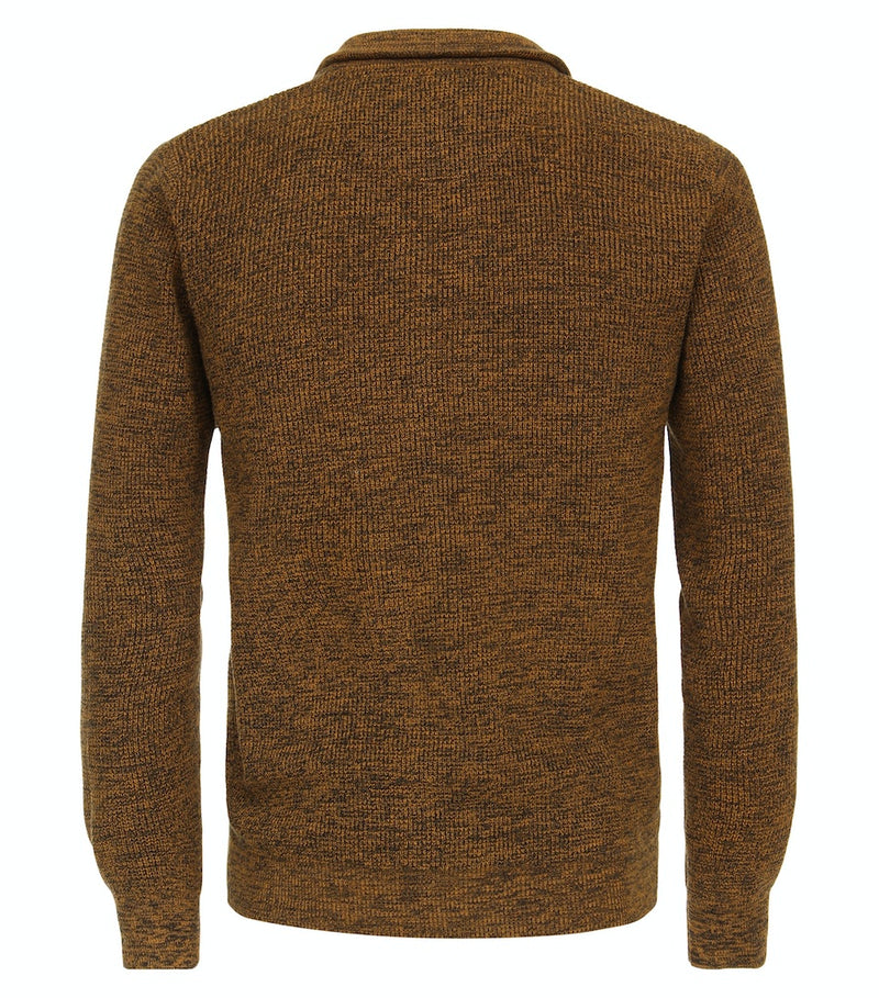 Troyer Zip Jumper - Buckthorn Brown