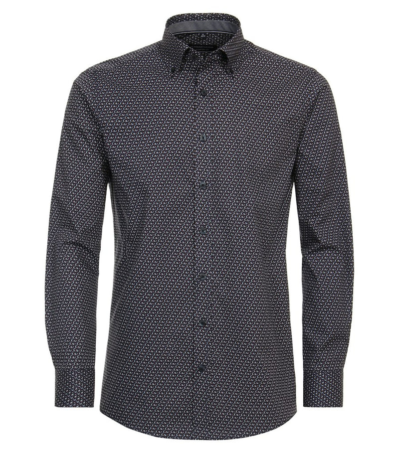 Print Comfort Fit Shirt - Red