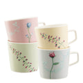 Camille Pastel Set of 4 Mugs