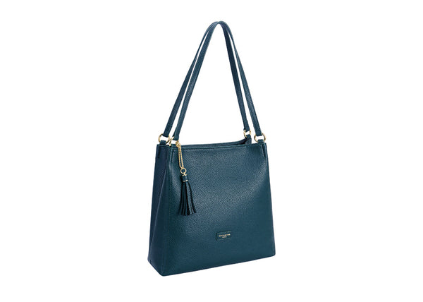 Handbag - Peacock Blue