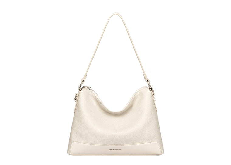 Two Tone Hobo - Creamy White