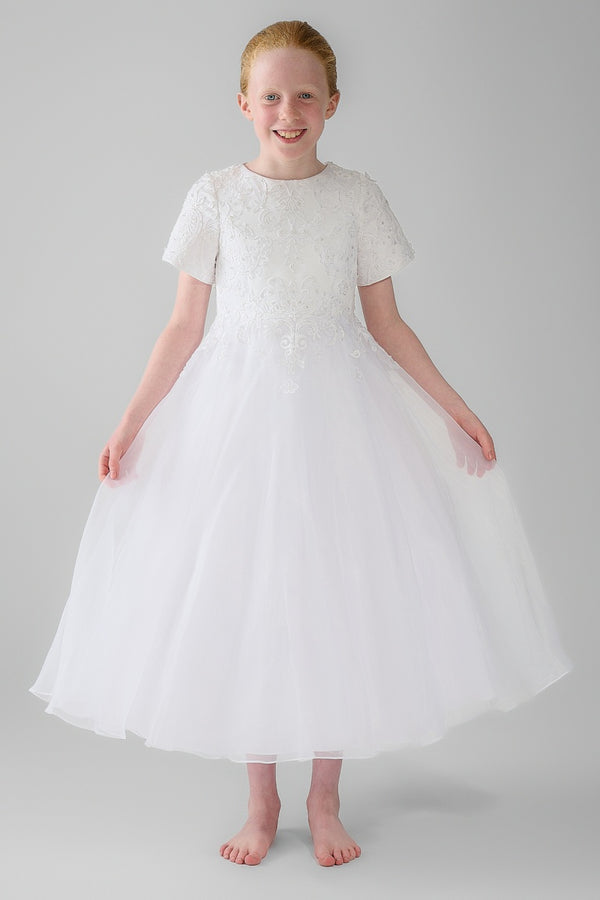 Croia Communion Dress - White