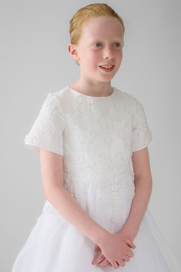 Croia Communion Dress - White