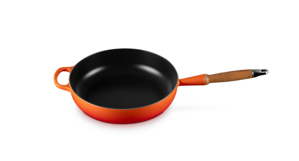 Signature Cast Iron Saute Pan 28cm - Volcanic