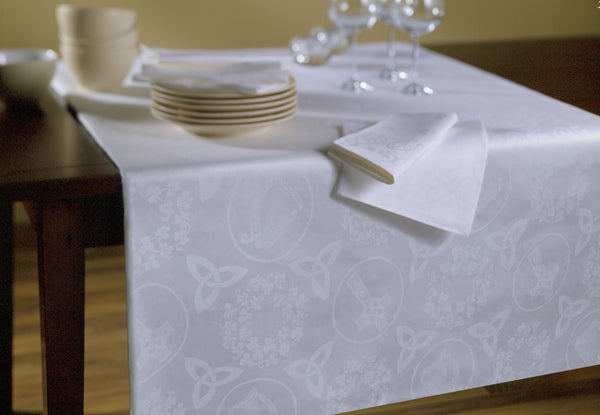 Celtic Damask Tablecloth 177x274cm