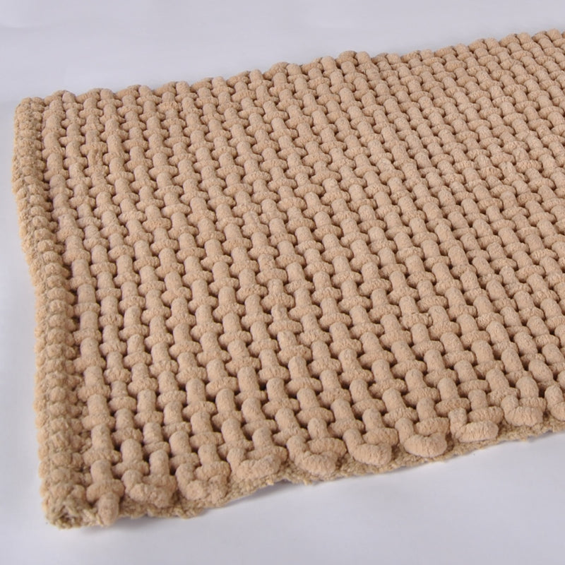 Chenille Bath Mat - Camel