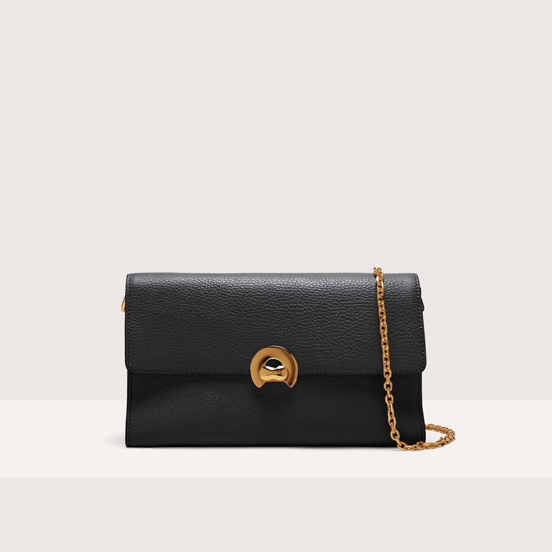 Leather Handbag - Black