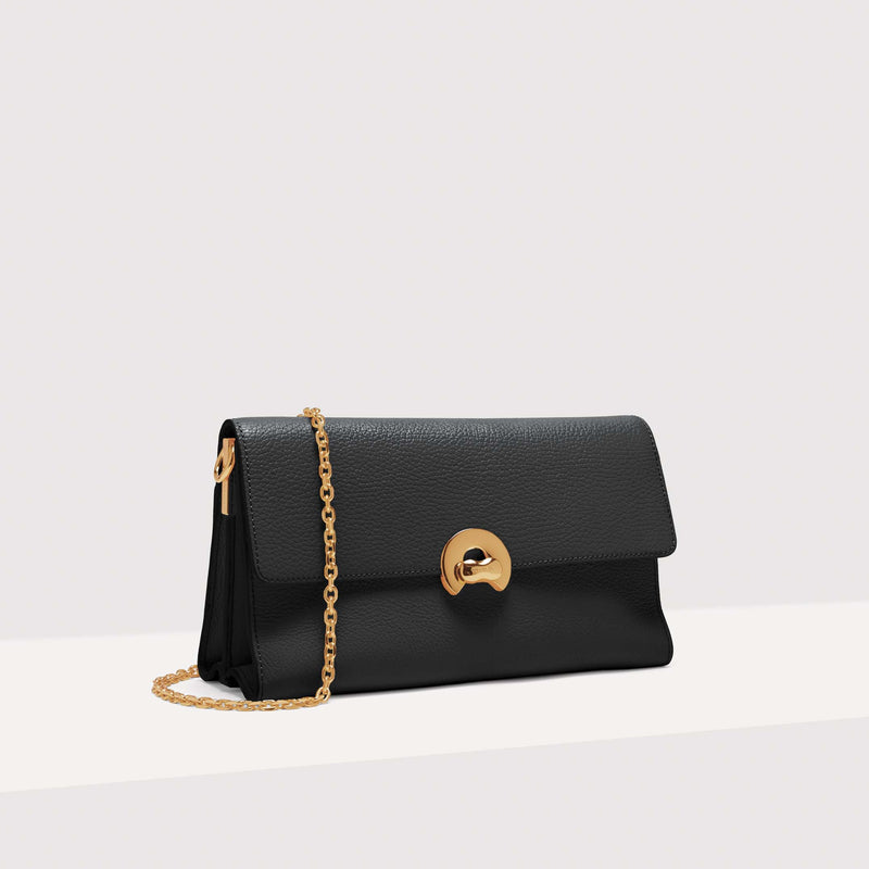 Leather Handbag - Black