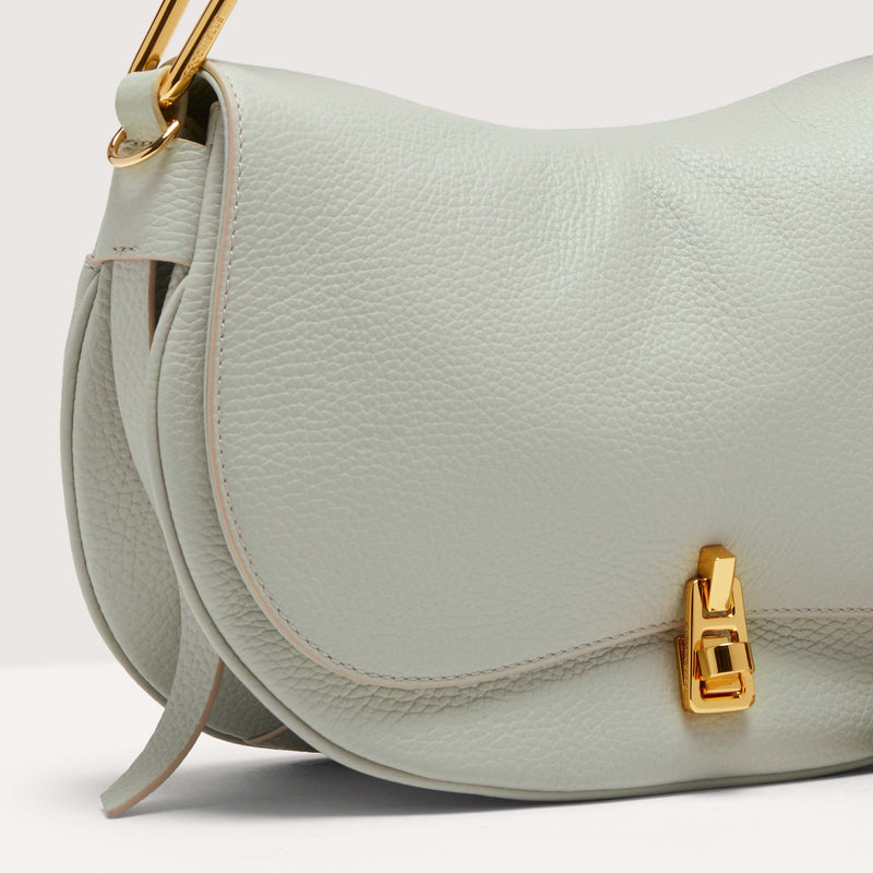 Leather Handbag - Celadon Green