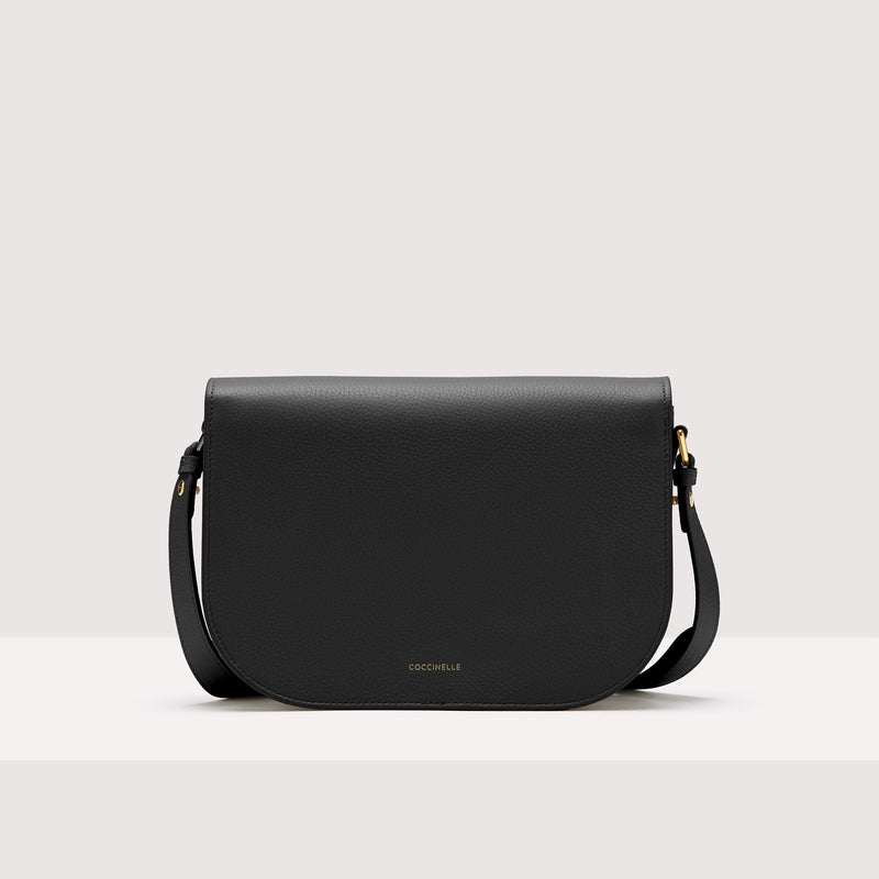 Leather Handbag - Black