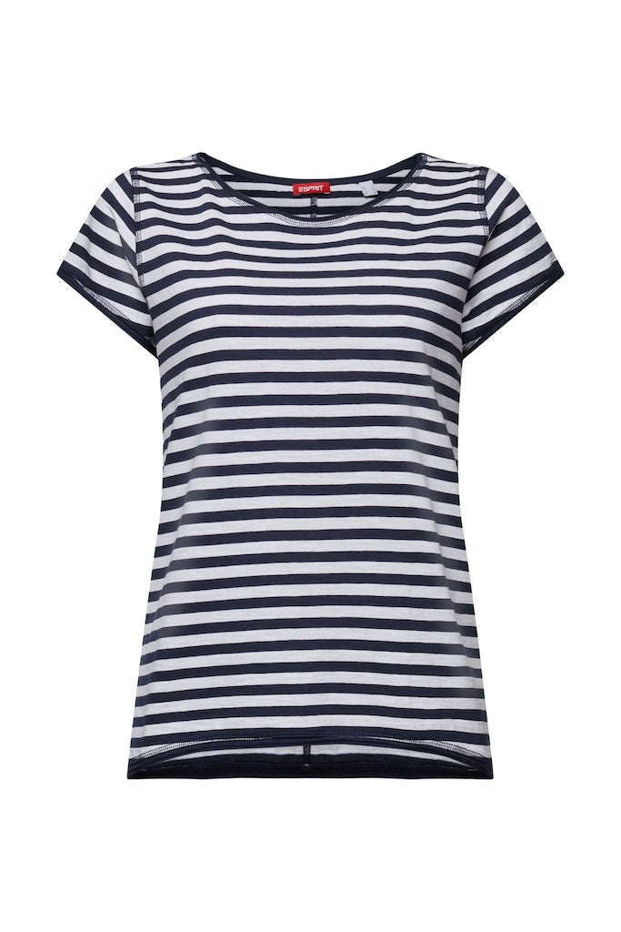 Casual Stripe T-Shirt - Navy