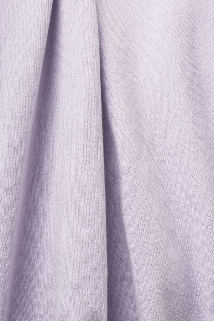 Casual Short Sleeve Polo Shirt - Lavender