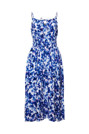 All Over Print Strap Dress - Ice