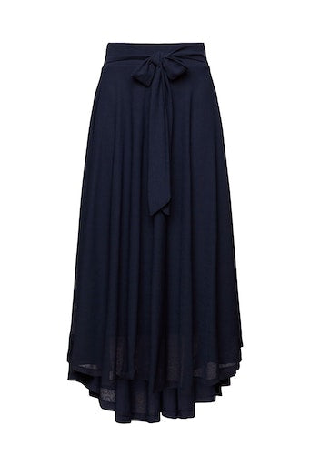 Long Skirt - Navy