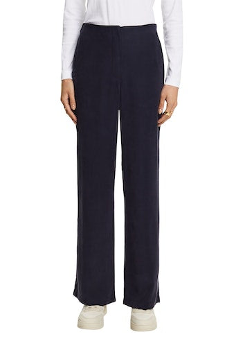 Casual Viscose Trousers - Navy