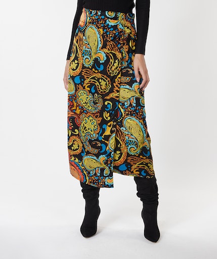 Untamed Party Print Skirt - Print