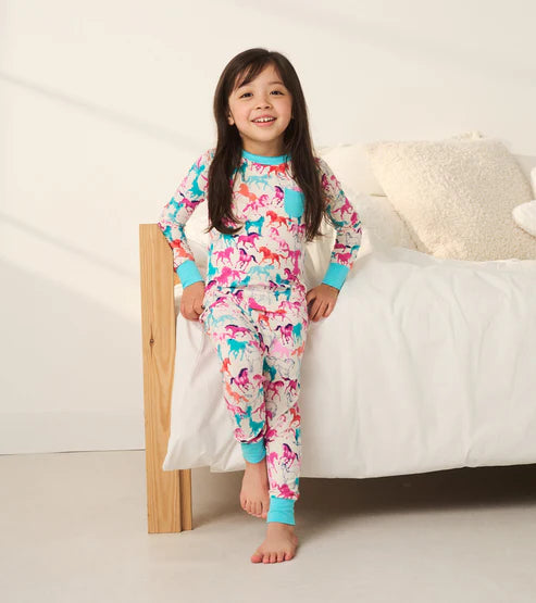 Photo Horses Bamboo Pyjama Set - Horses