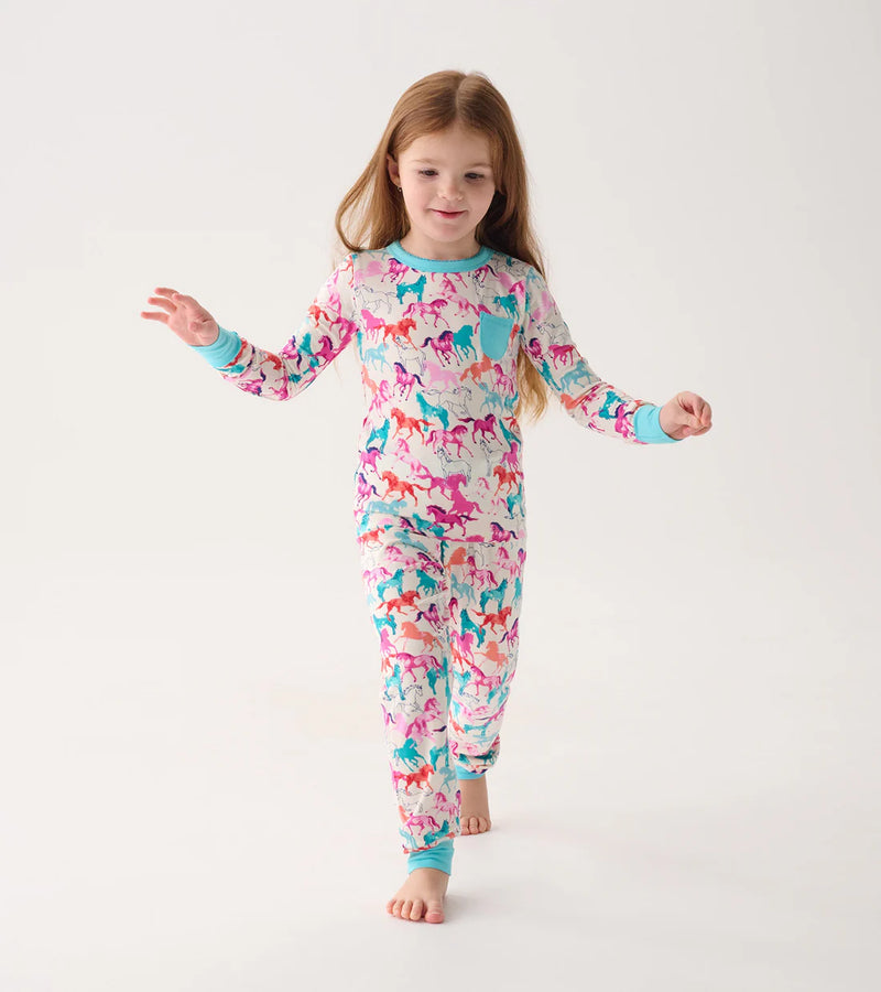 Photo Horses Bamboo Pyjama Set - Horses