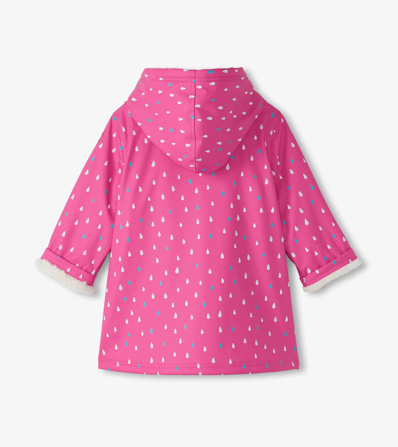 Hatley ColourChanging Sherpa Line Jacket - Tiny Dots