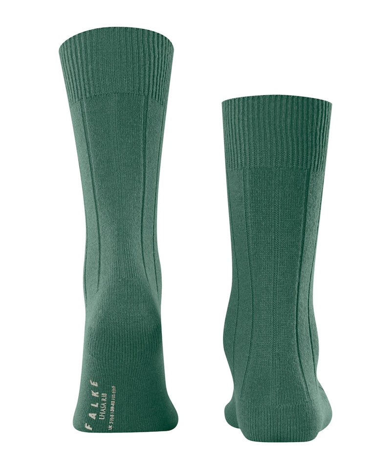 Lhasa Ribbed Sock - Caiman