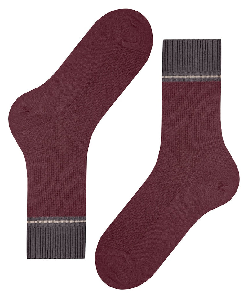 Winterfell Sock - Garnet