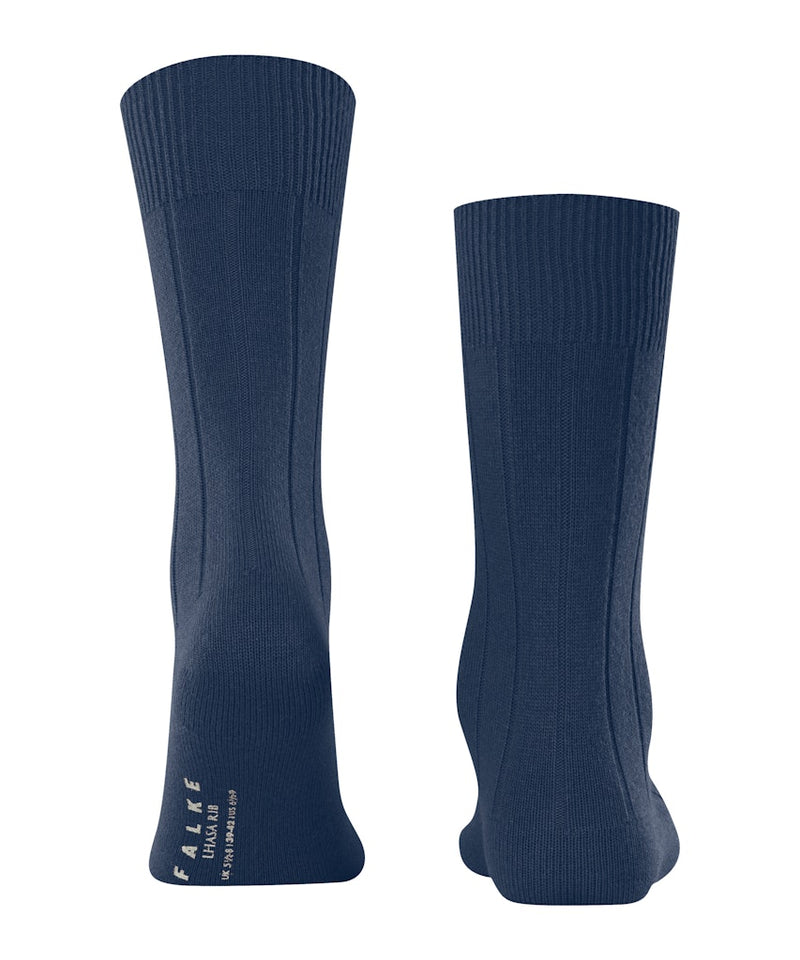 Lhasa Ribbed Sock - Royal Blue