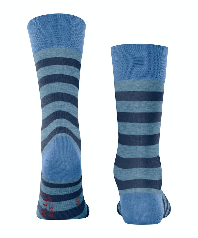 Sensitive Mapped Line Sock - Bonnieblue