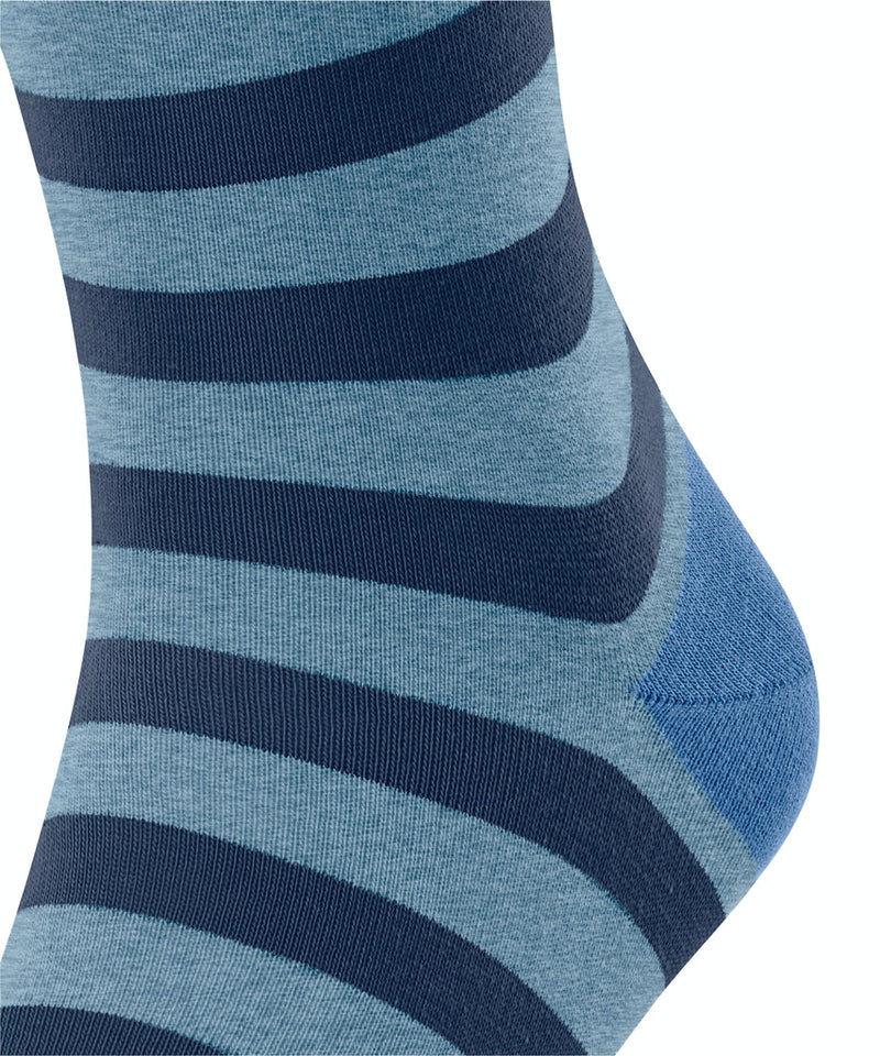 Sensitive Mapped Line Sock - Bonnieblue