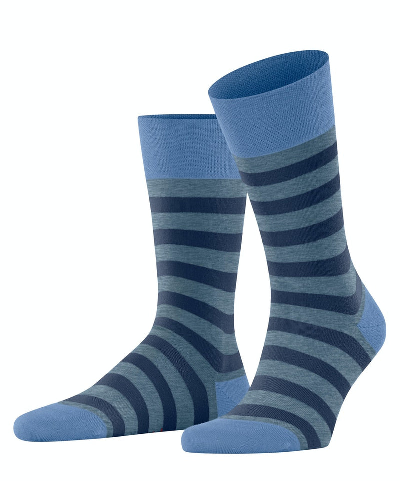 Sensitive Mapped Line Sock - Bonnieblue