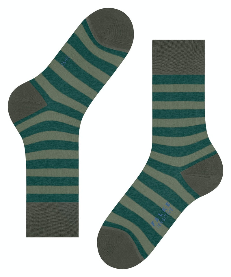 Sensitive Mapped Line Sock - Military