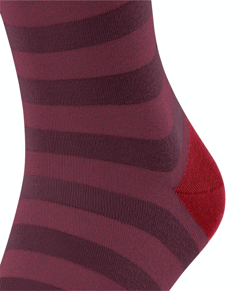 Sensitive Mapped Line Sock - Passion