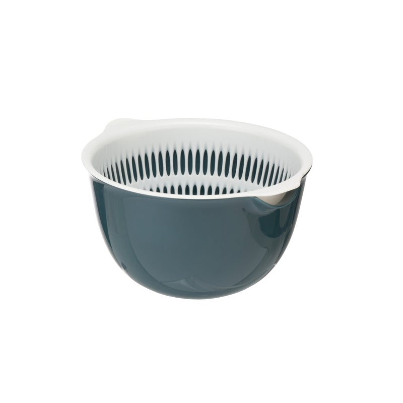 Twist Mini Colander & Bowl Set Blue