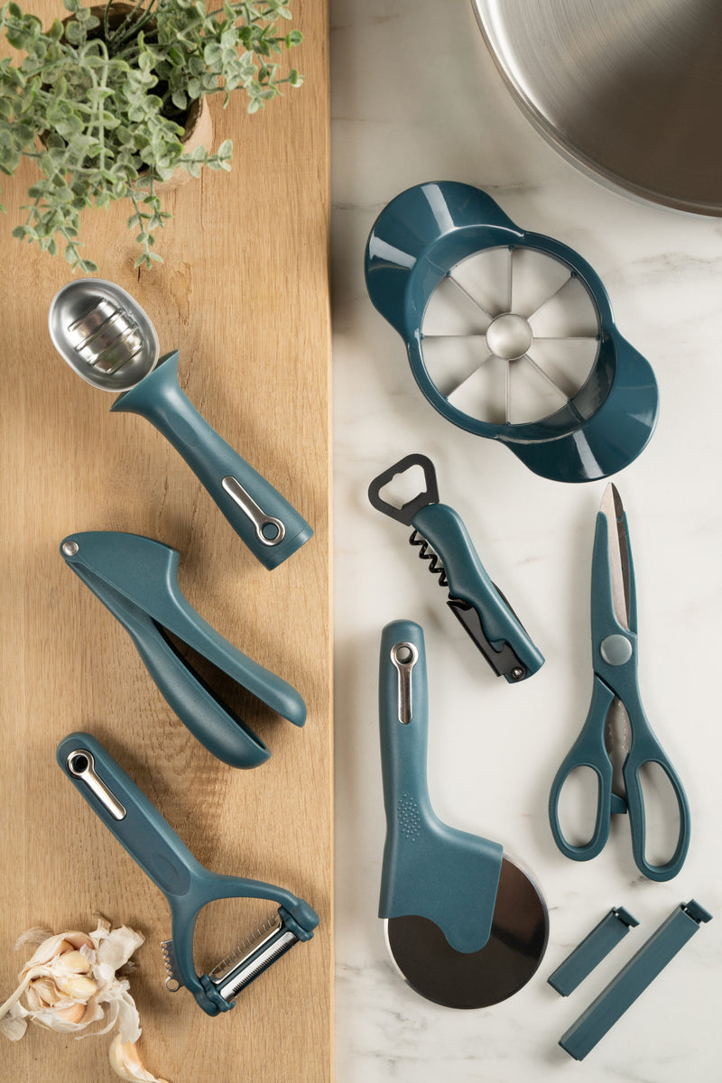 Twist Garlic Press - Blue